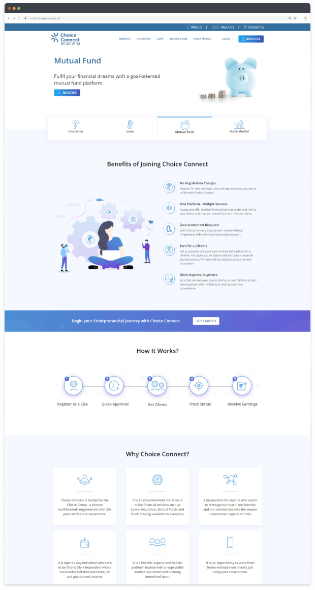 App Development for choice-connect