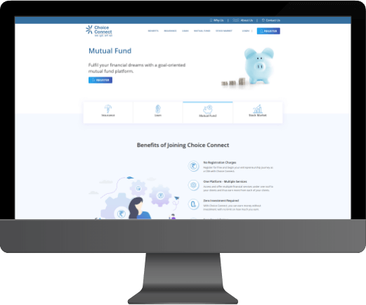 Web Design for choice-connect