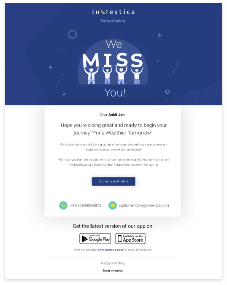 Social Media Marketing for investica