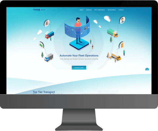 Web Design for transtrack